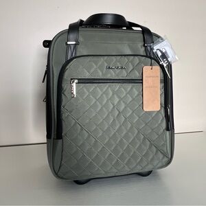 Empsign Green Carry On Luggage Bag